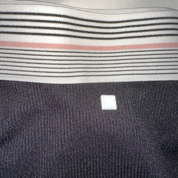 NWOT women’s dolce vita black ribbed elastic band waist bikini bottom S beach - Picture 5 of 8